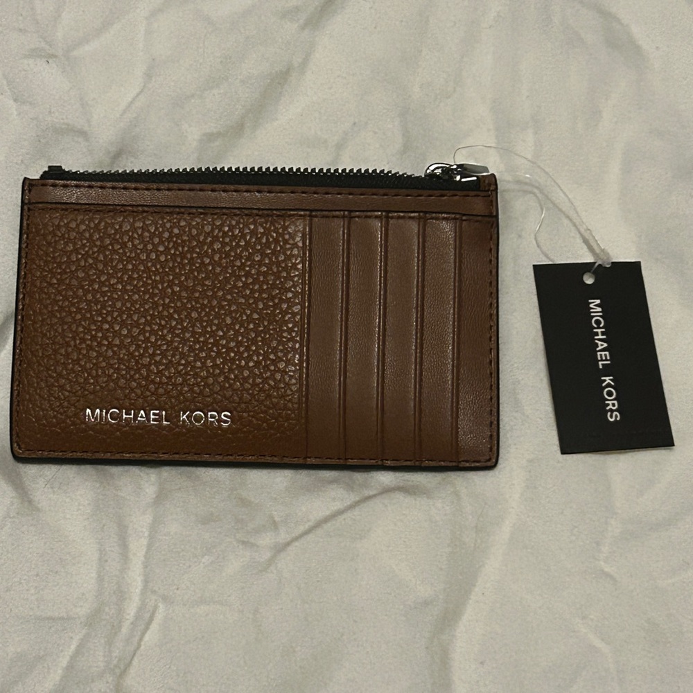 Michael Kors Brown Card Holder